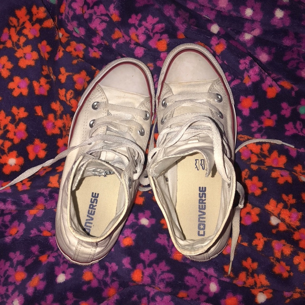 White high top converse